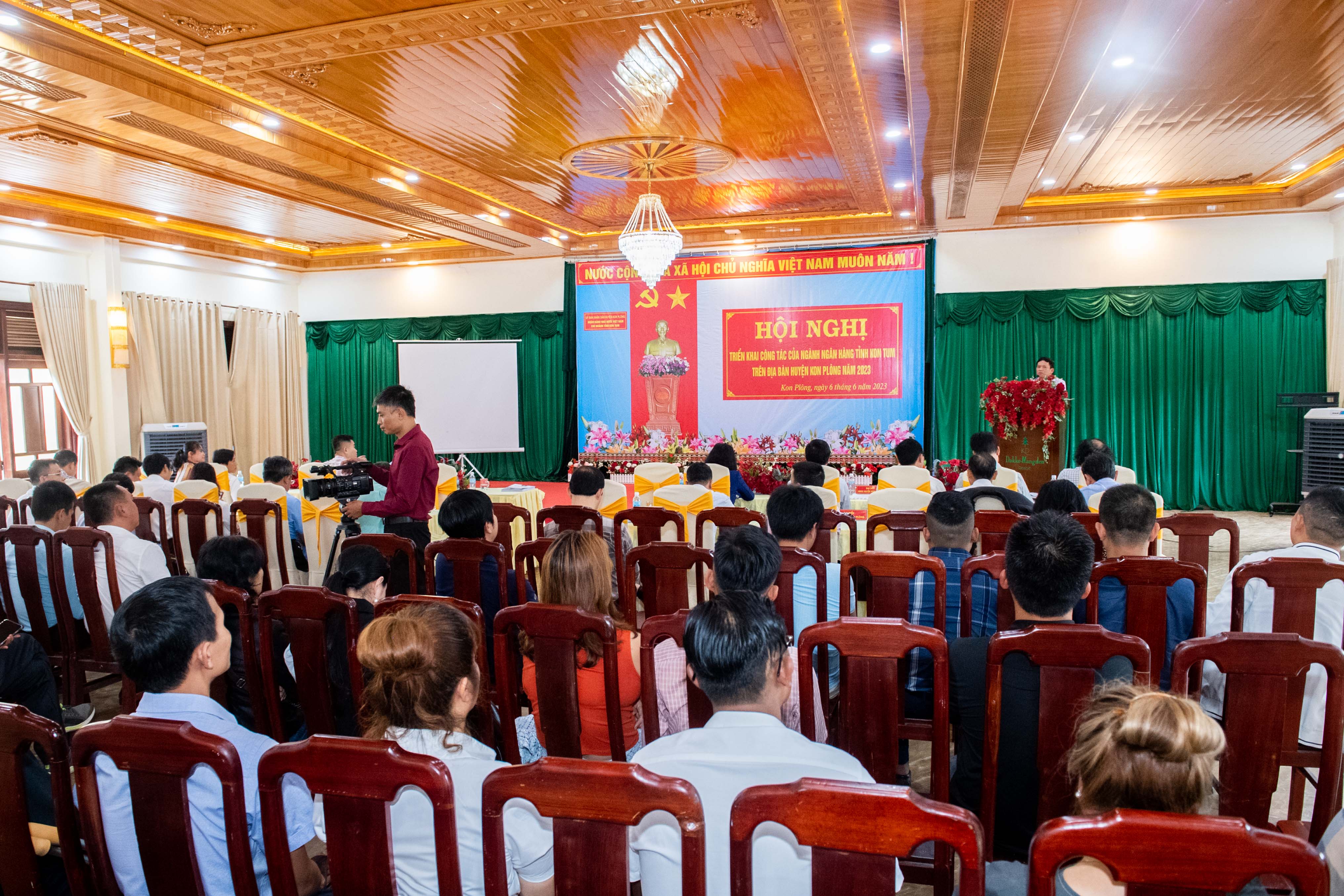Hội nghị triển khai công tác ngân hàng trên địa bàn huyện Kon Plông