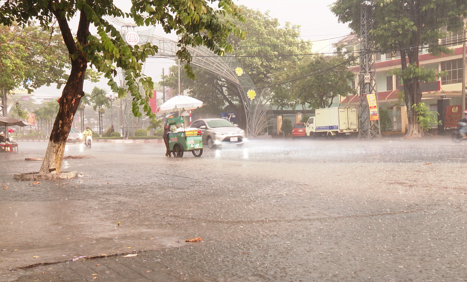 Nhiều địa phương trên địa bàn tỉnh đã có mưa
