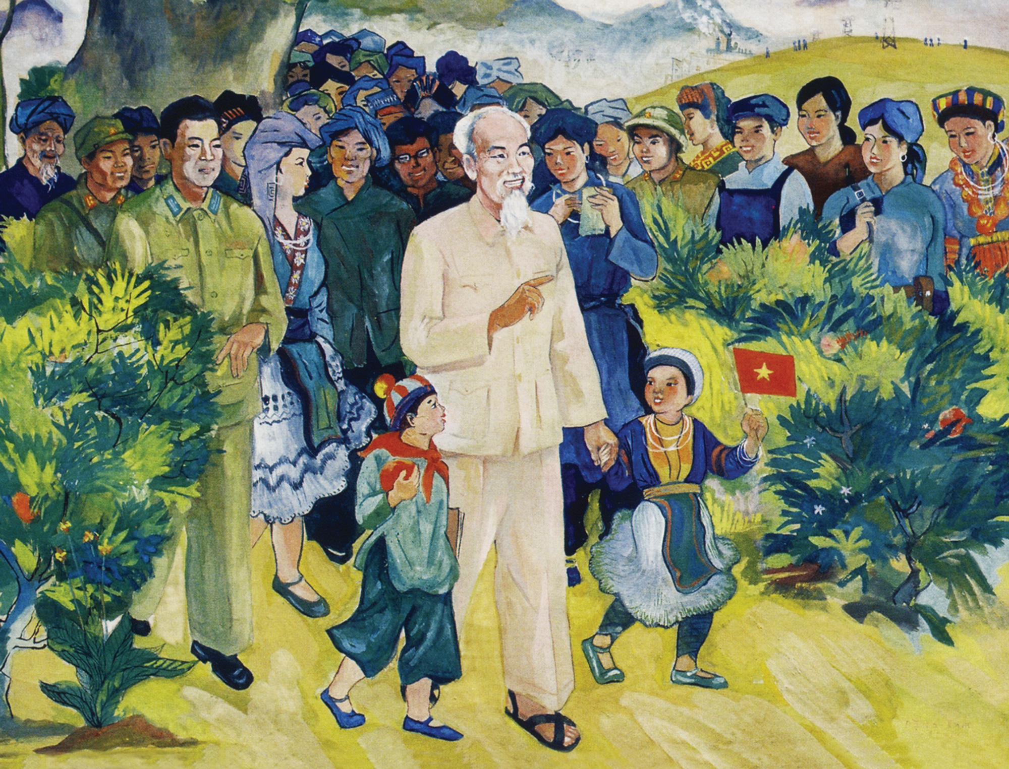 Tư tưởng Hồ Chí Minh đã trở thành trường phái tư tưởng quan trọng của đất nước Việt Nam. Với những tranh vẽ đề tài này, bạn sẽ thấy được những giá trị văn hóa và tư tưởng mà Bác Hồ đã để lại cho đất nước. Hãy đến và tìm hiểu rõ hơn về tư tưởng và sự nghiệp lớn lao của người cha đất Việt.